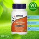 NOW L-Theanine 100 мг 90 жев.таб