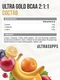 ULTRASUPPS Ultra Gold BCAA 2:1:1 300 г - фруктовый пунш Годно до 30.09.2026