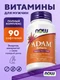 Now ADAM Men's Multivitamin 90 softgels